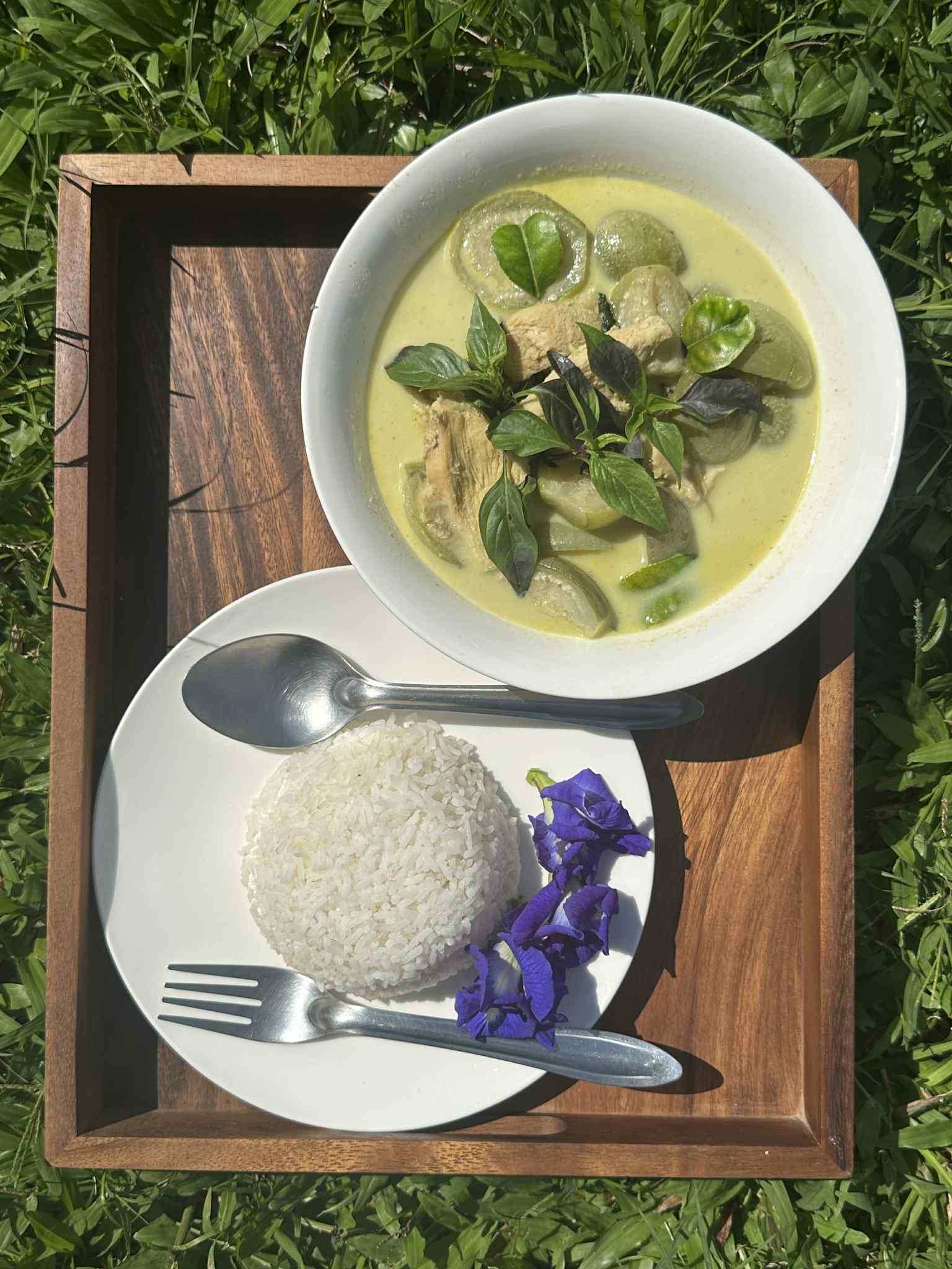 Green Curry aus Thailand. (Foto: Kindernothilfepartner) Green Curry aus Thailand. (Foto: Kindernothilfepartner)