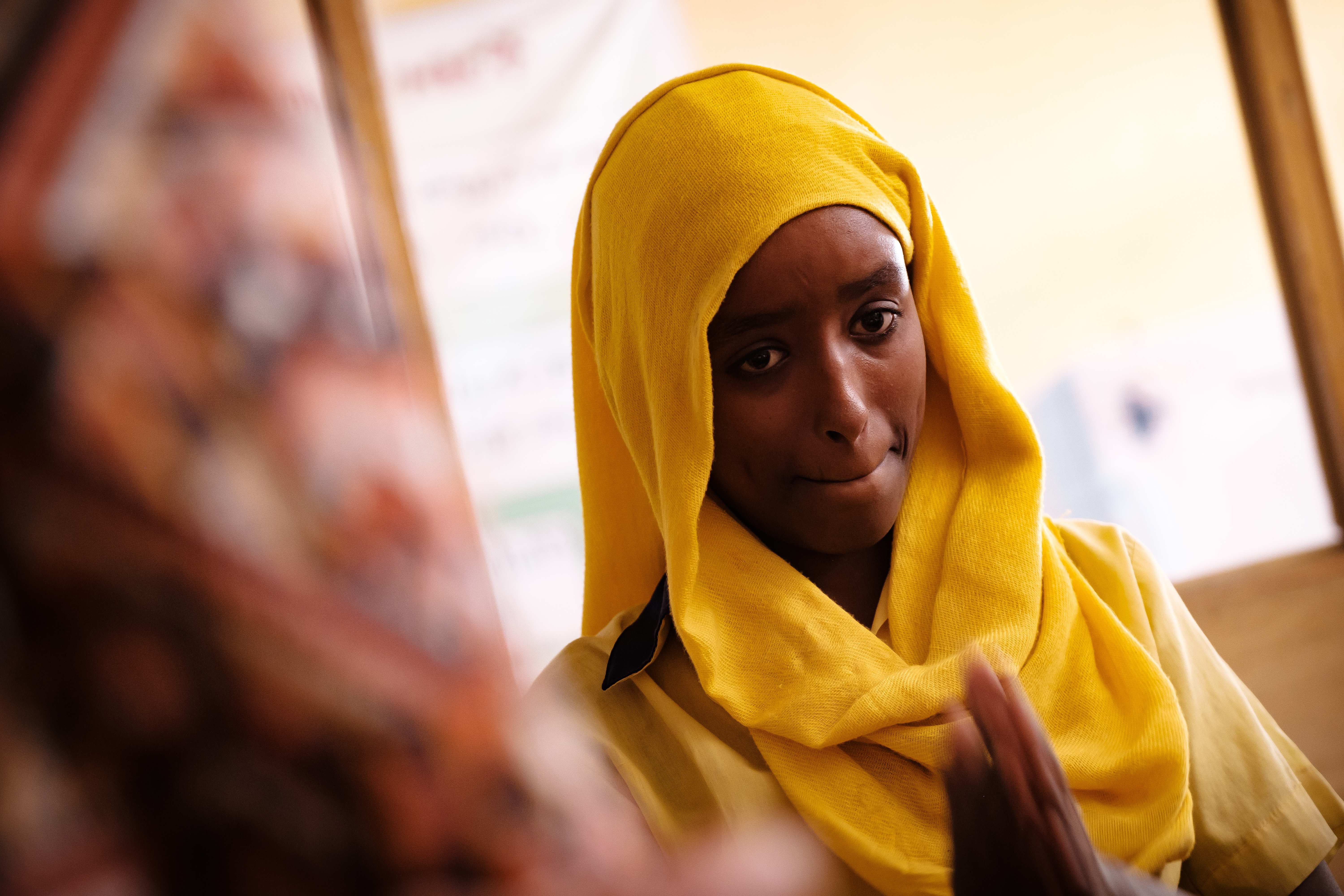 Mädchen in der Schule in Äthiopien (Quelle: Jakob Studnar)