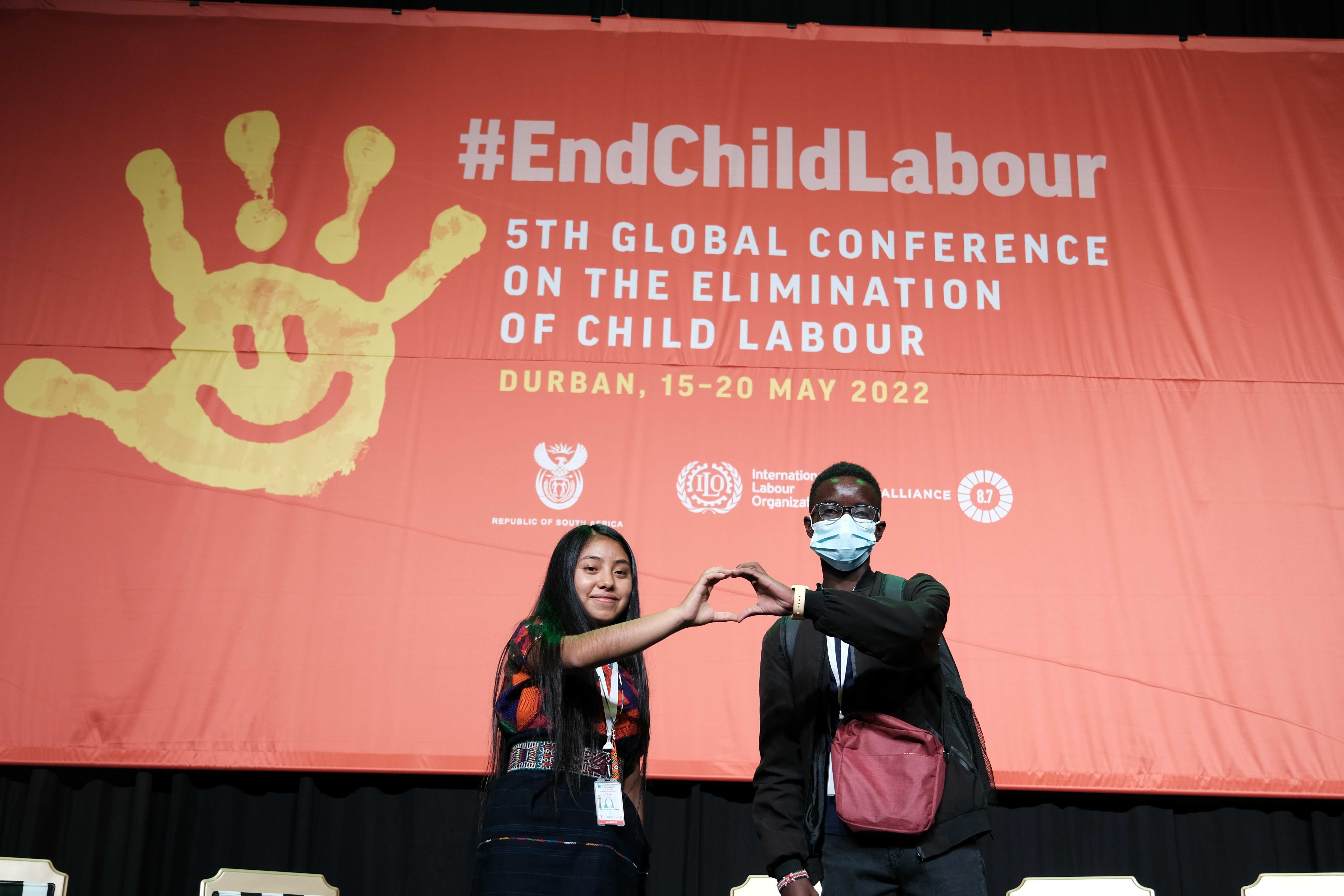 Weltkonferenz gegen Kinderarbeit in Durban, Ashley und Kabwe