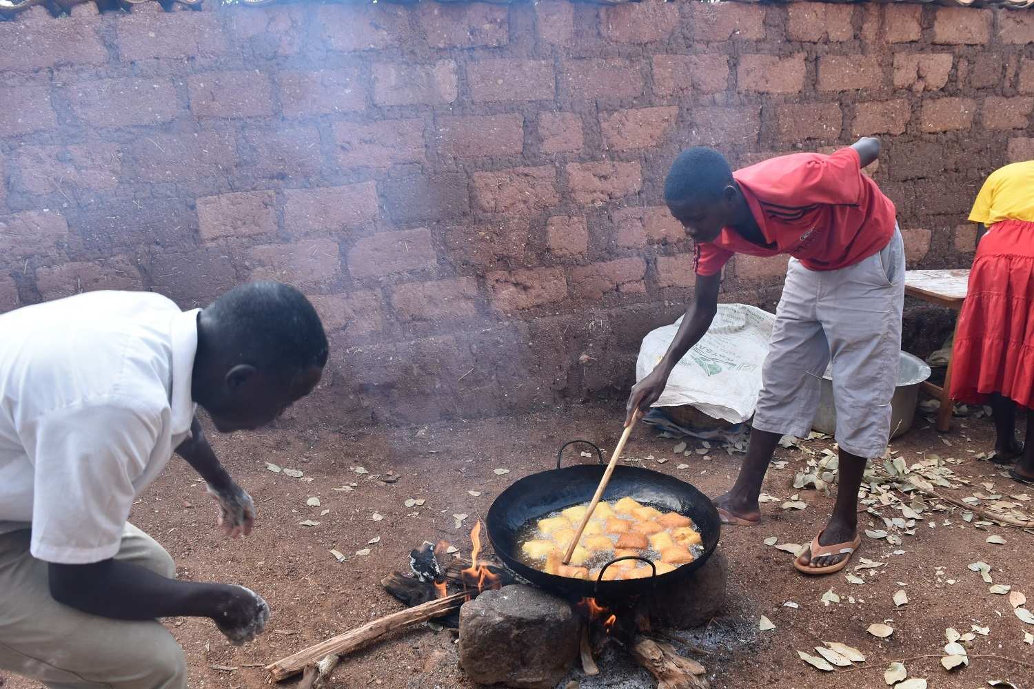Mandazibäcker in Ruanda (Foto: Andreas Wagner)