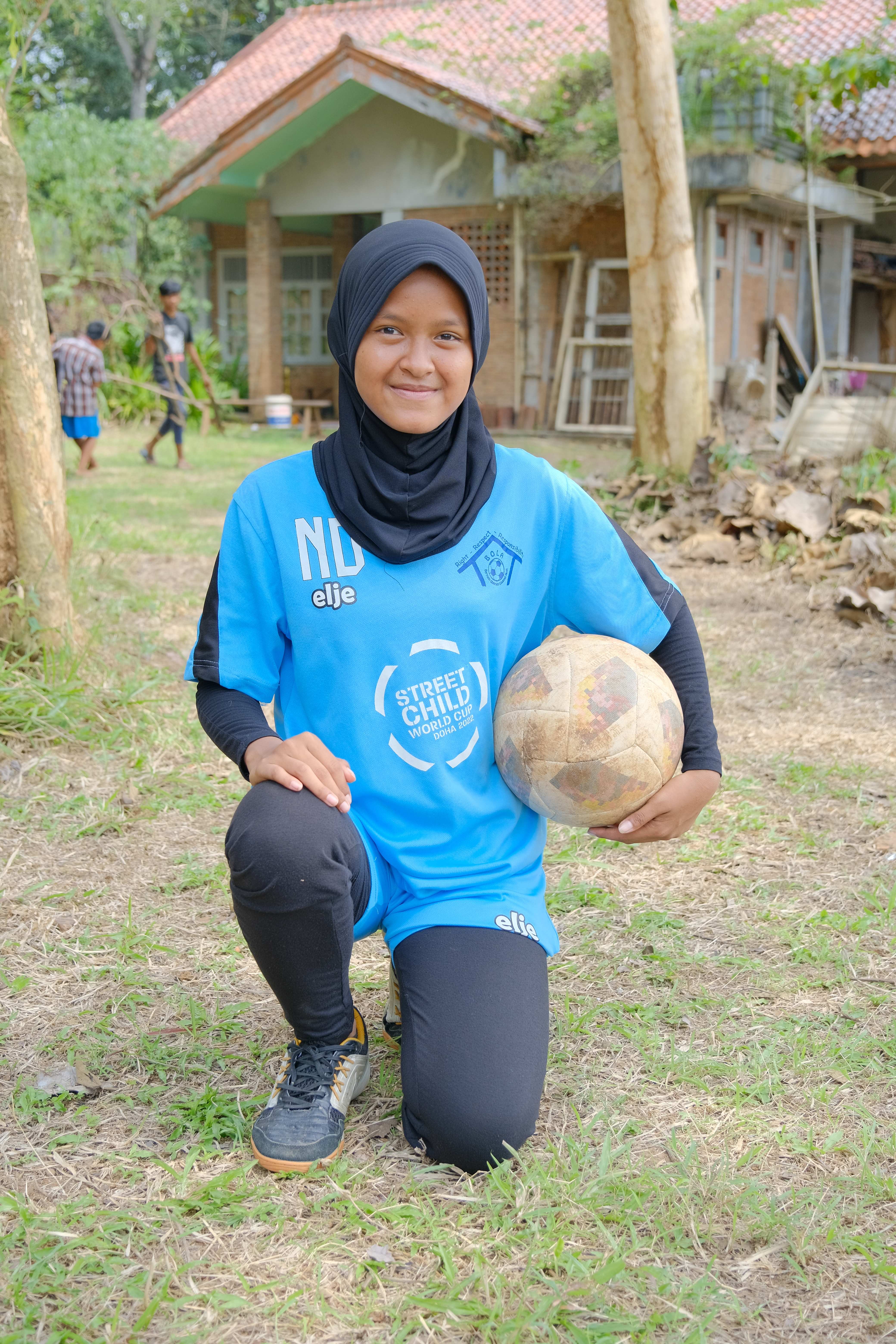 Anis spielt im Indonesien-Team, das in Katar an der WM teilnimmt (Quelle: Jonas Hieronimus)