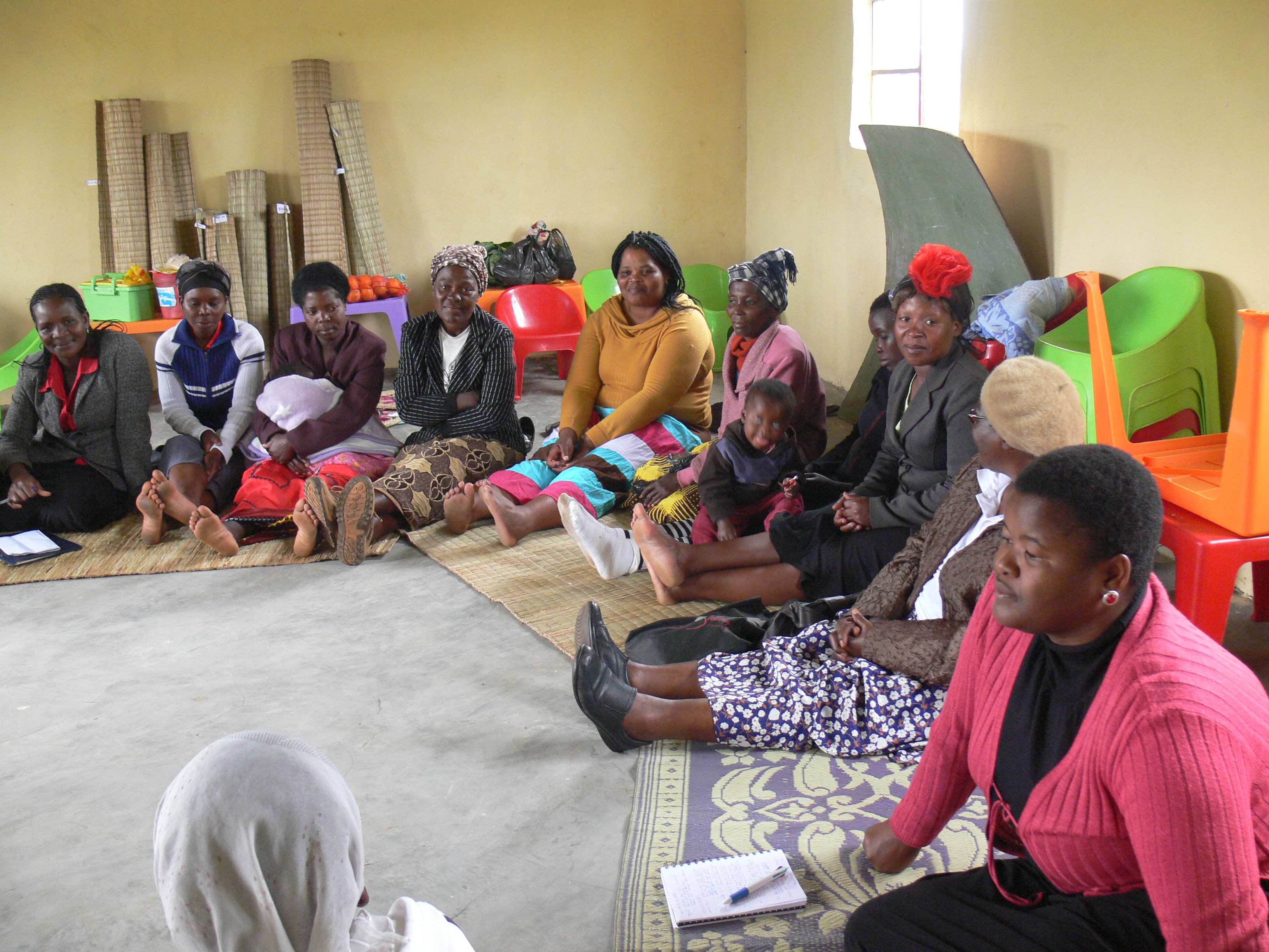 Eswatini: Frauen einer SACCO (Quelle: Silvia Beyer)