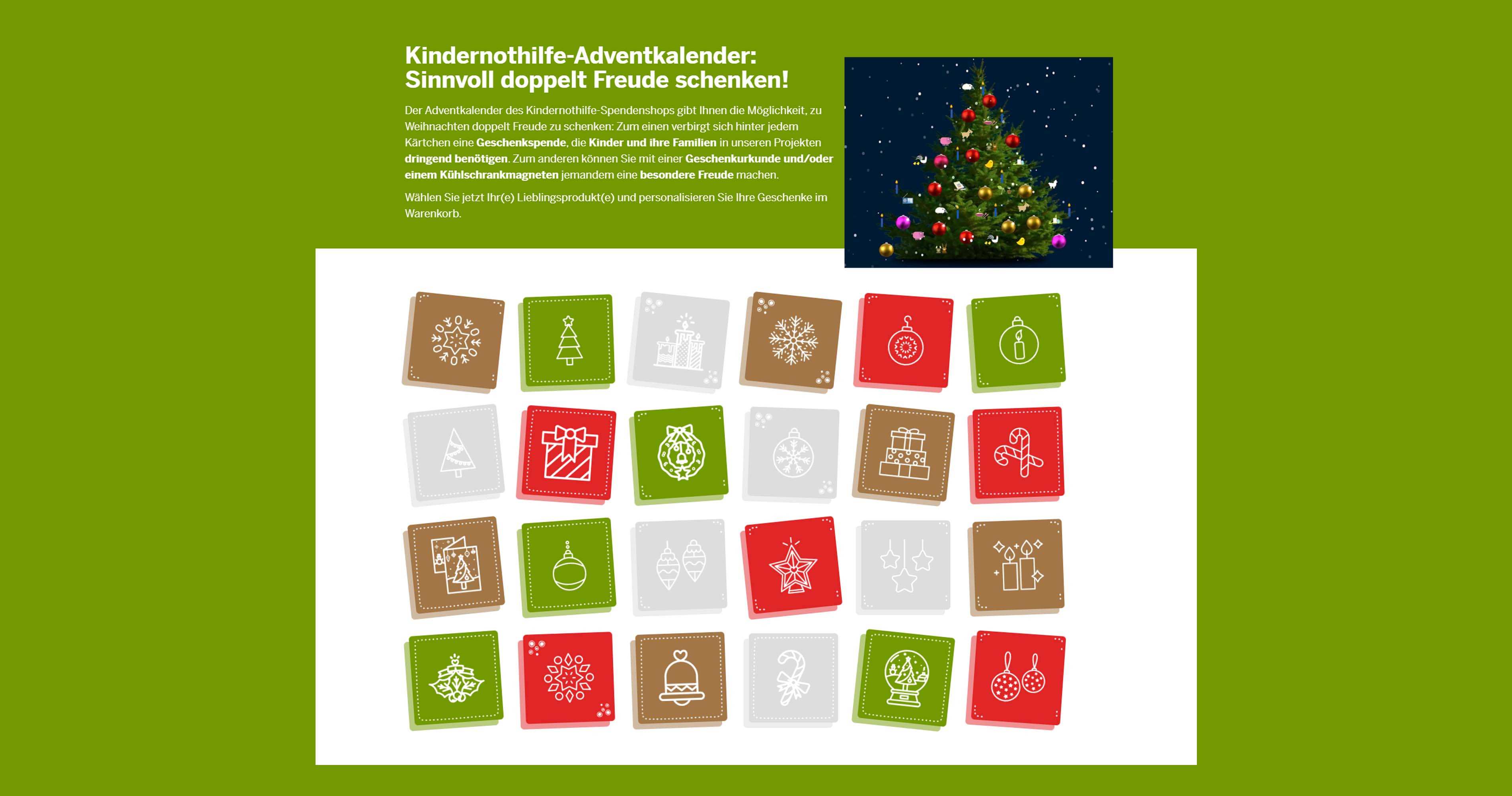 Kindernothilfe Adventkalender
Österreich