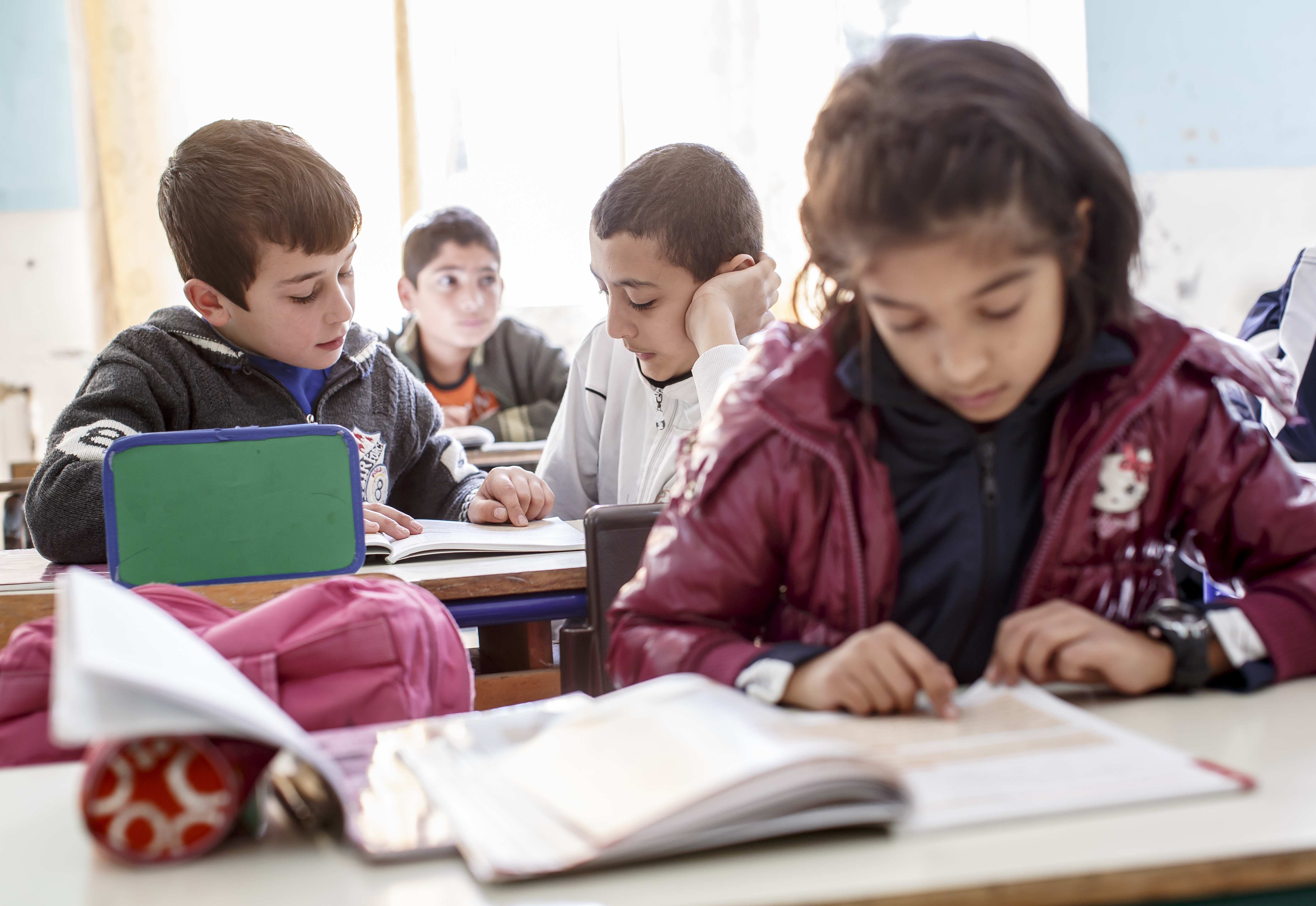 Gemeinsam mit unserem lokalen Partner Connect Children Now ermöglichen wir benachteiligten Kindern in Beirut, Libanon, eine geregelte Vorschul- und Schulausbildung (Foto: Jakob Studnar)