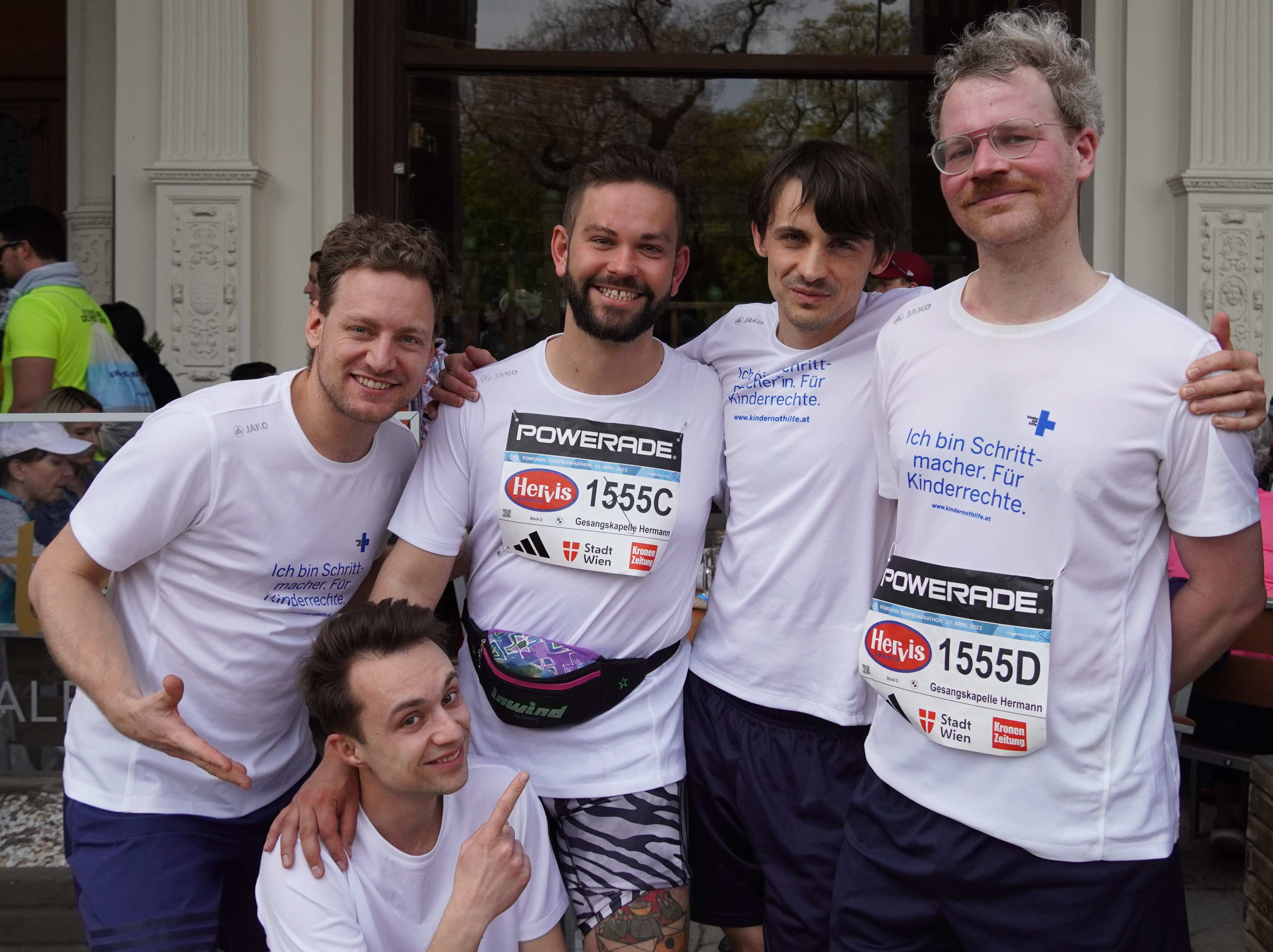 Vienna City Marathon, VCM 2023, Gesangskapelle Hermann Vienna City Marathon, VCM 2023, Gesangskapelle Hermann