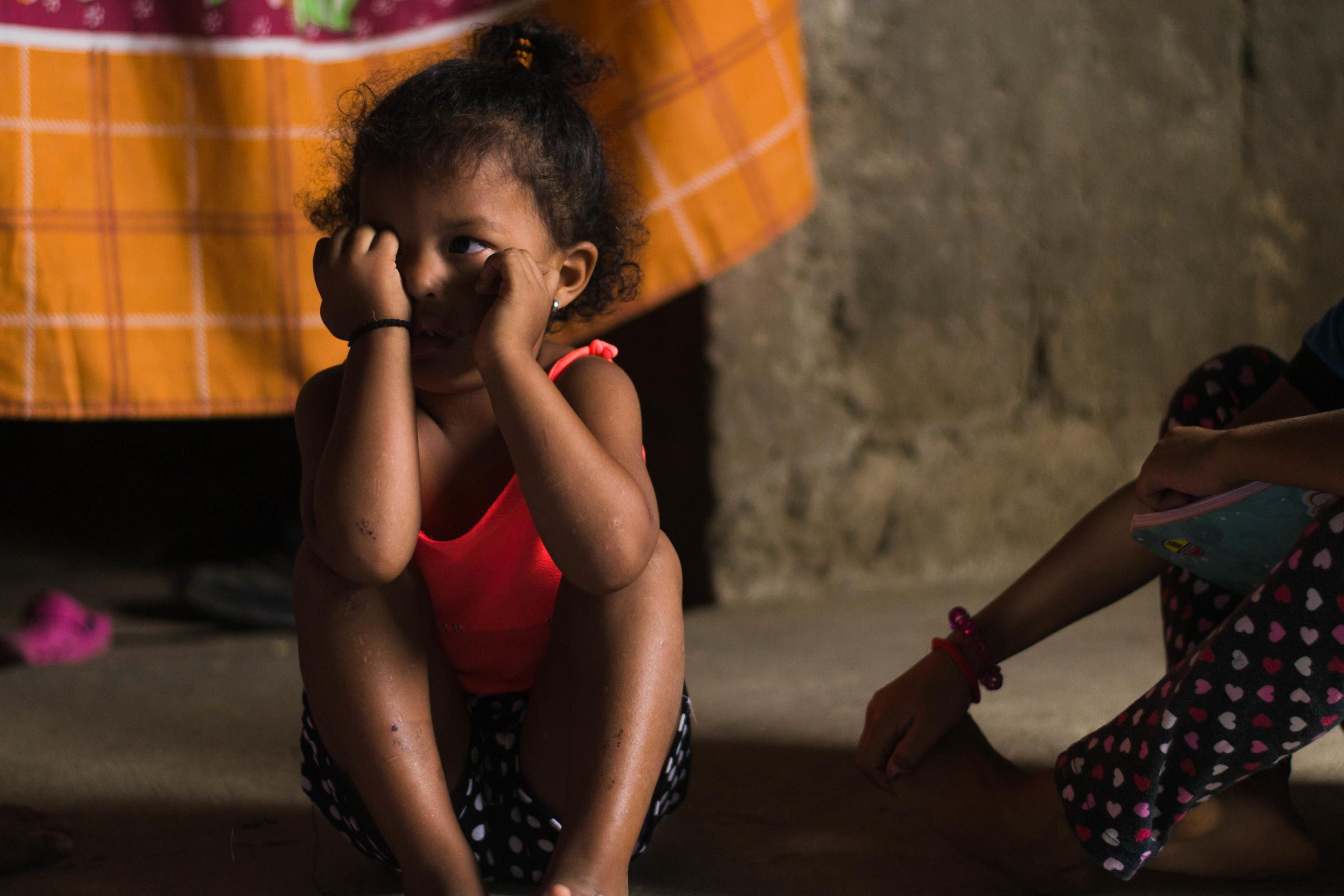 Kinder fühlen sich oft mit ihrer Angst alleine (Foto: Kindernothilfepartner)