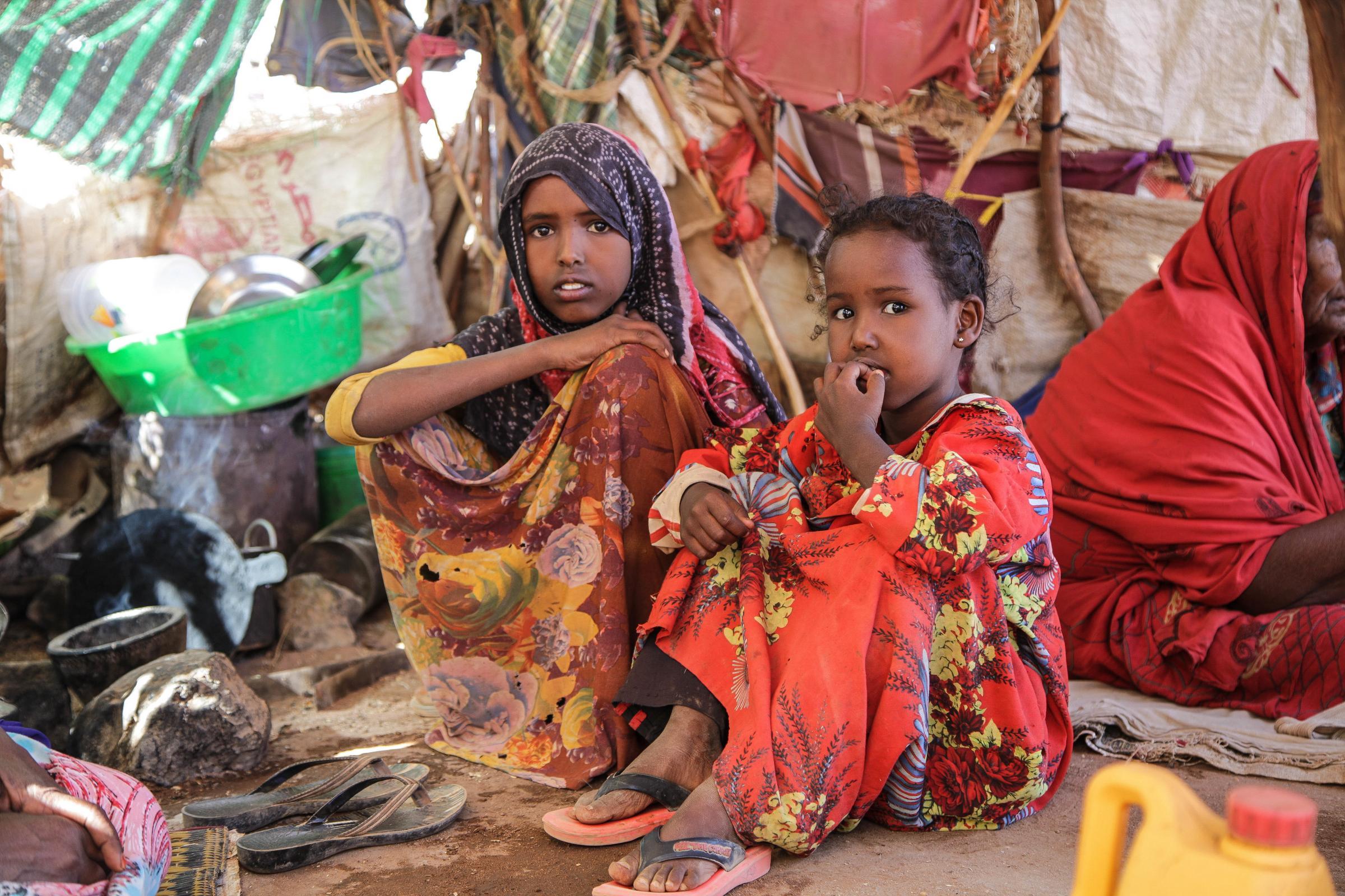 Mädchen in Somalia. (Foto: Angelika Böhing) Mädchen in Somalia. (Foto: Angelika Böhing)