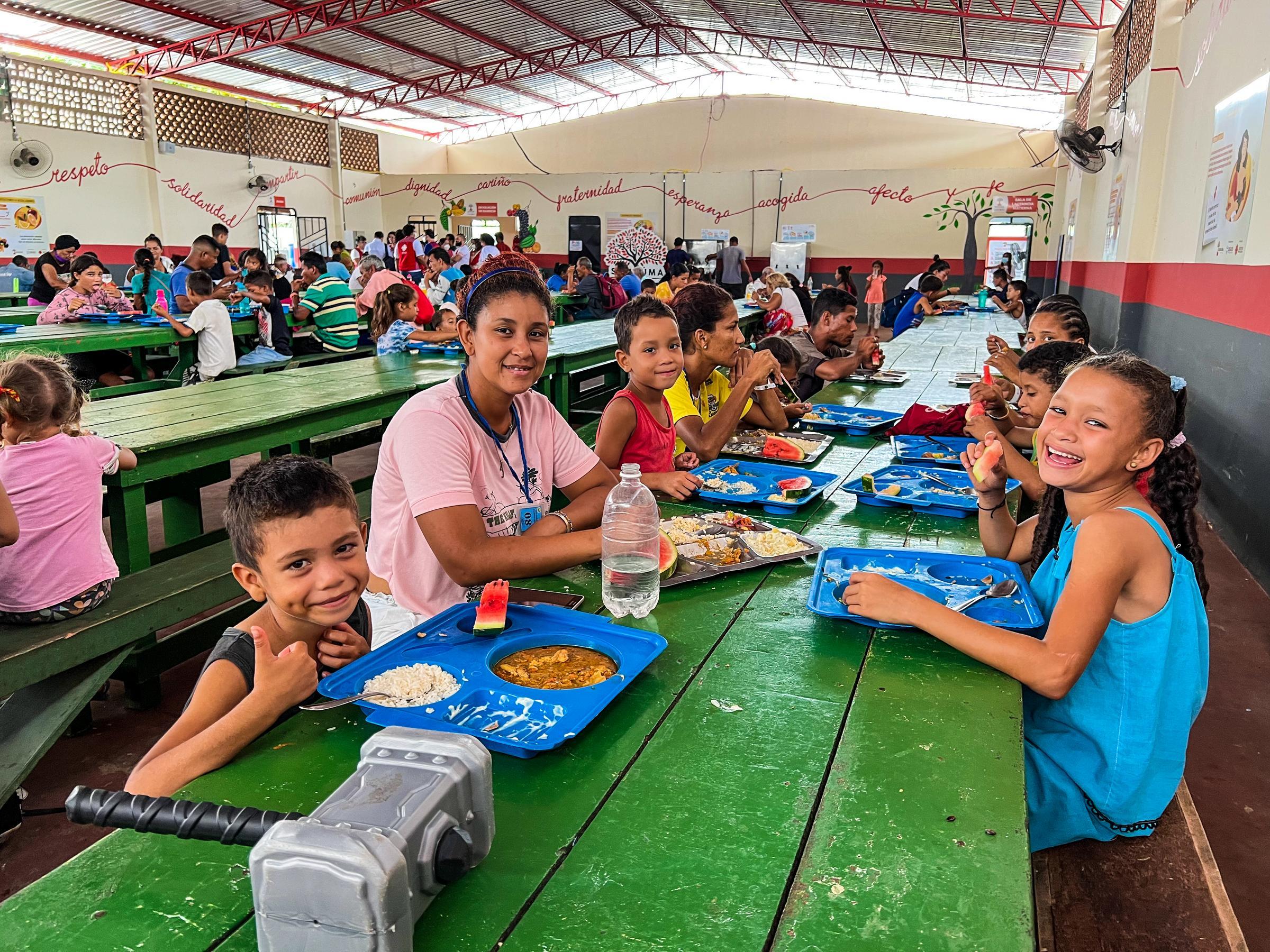 An der Grenze zu Venezuela betreut der Kindernothilfe-Partner Cáritas Brasileira geflüchtete Kinder in Brasilien. (Foto: Caritas Brasileira) An der Grenze zu Venezuela betreut der Kindernothilfe-Partner Cáritas Brasileira geflüchtete Kinder in Brasilien. (Foto: Caritas Brasileira)